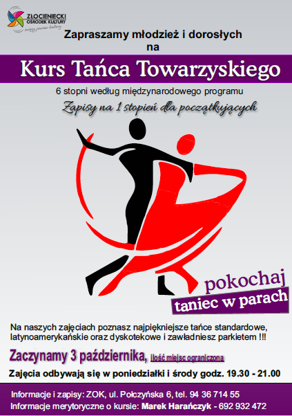 plakat kurs taca