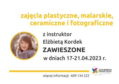Zajęcia zawieszone