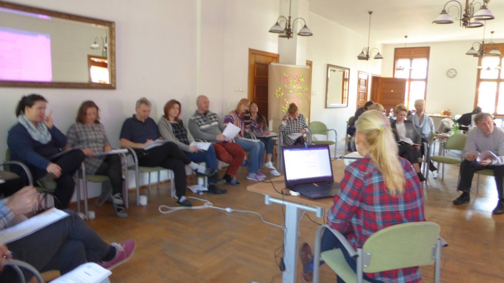 Kwietniowe warsztaty projektu EKDUS