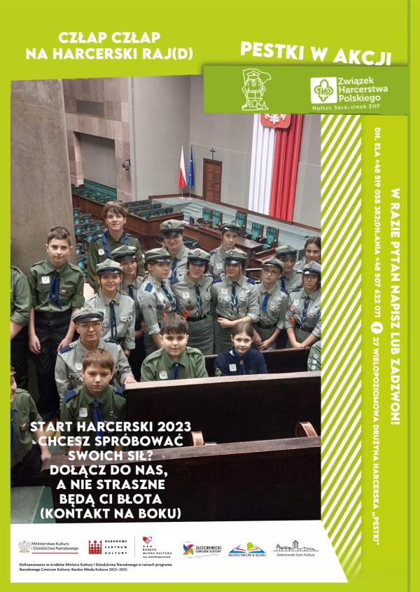 Człap, człap na harcerski raj(d)