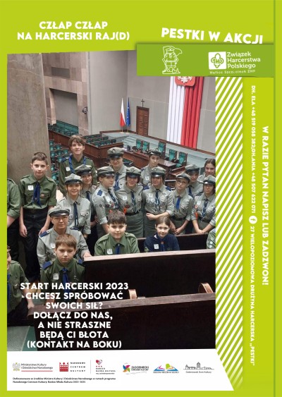 Człap, człap na harcerski raj(d)