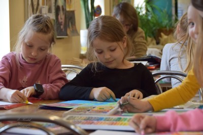 Kredki i pastele - zajęcia plastyczne