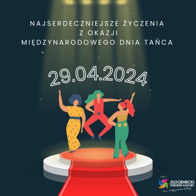 Życzenia z okazji Międzynarodowego Dnia Tańca