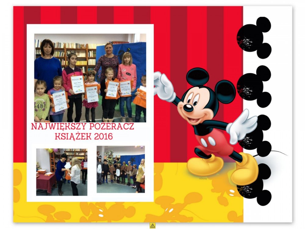 Biblioteka - Twój czas, Twoje miejsce "Największy pożeracz książek 2016 wśród dzieci i młodzieży"
