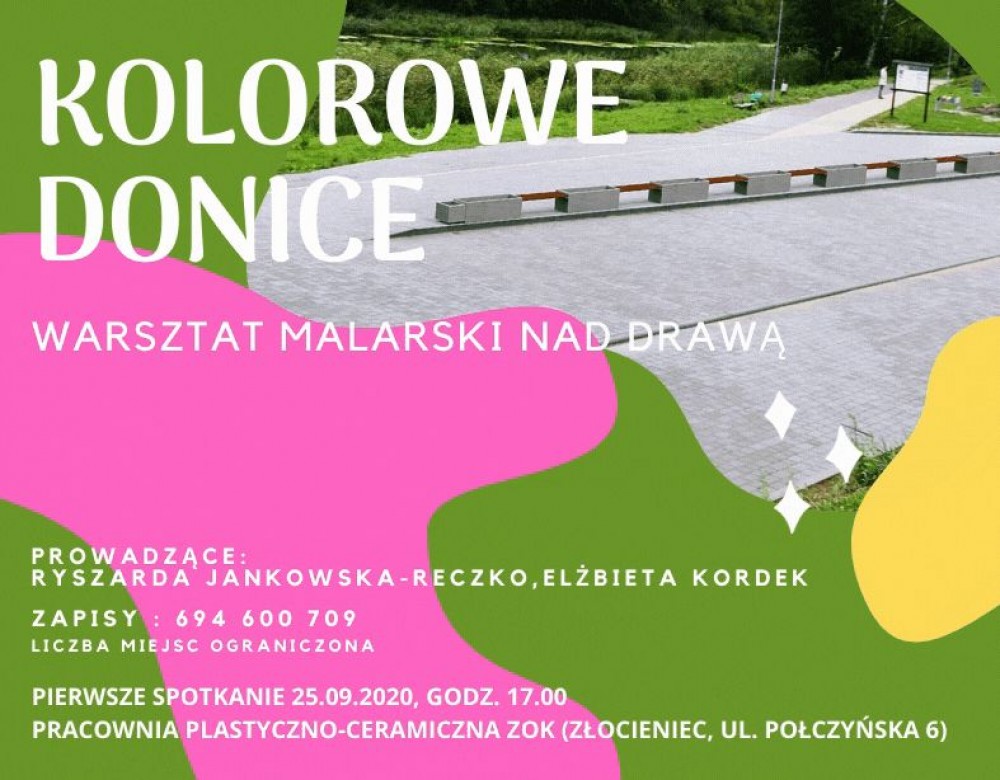 Warsztat malarski nad Drawą