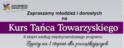 Zaczynamy Kurs Tańca Towarzyskiego