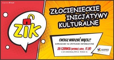 Złocienieckie Inicjatywy Kulturalne - spotkanie informacyjne