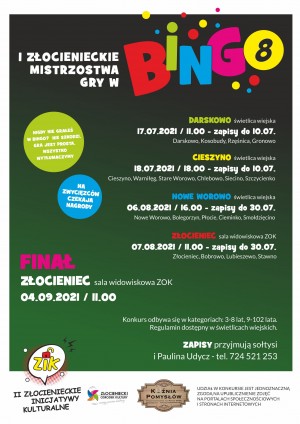 I Złocienieckie Mistrzostwa Gry w BINGO