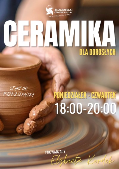 Zajęcia ceramiczne dla dorosłych