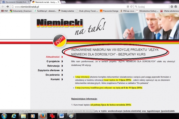 Niemiecki na tak
