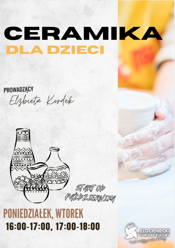 Zajęcia ceramiczne dla dzieci