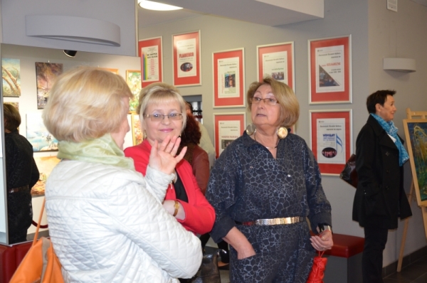 Wystawa Bogumiły Celer pt. „Temperatura barw”