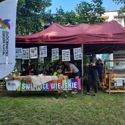Z warsztatem tkackim w Goleniowie