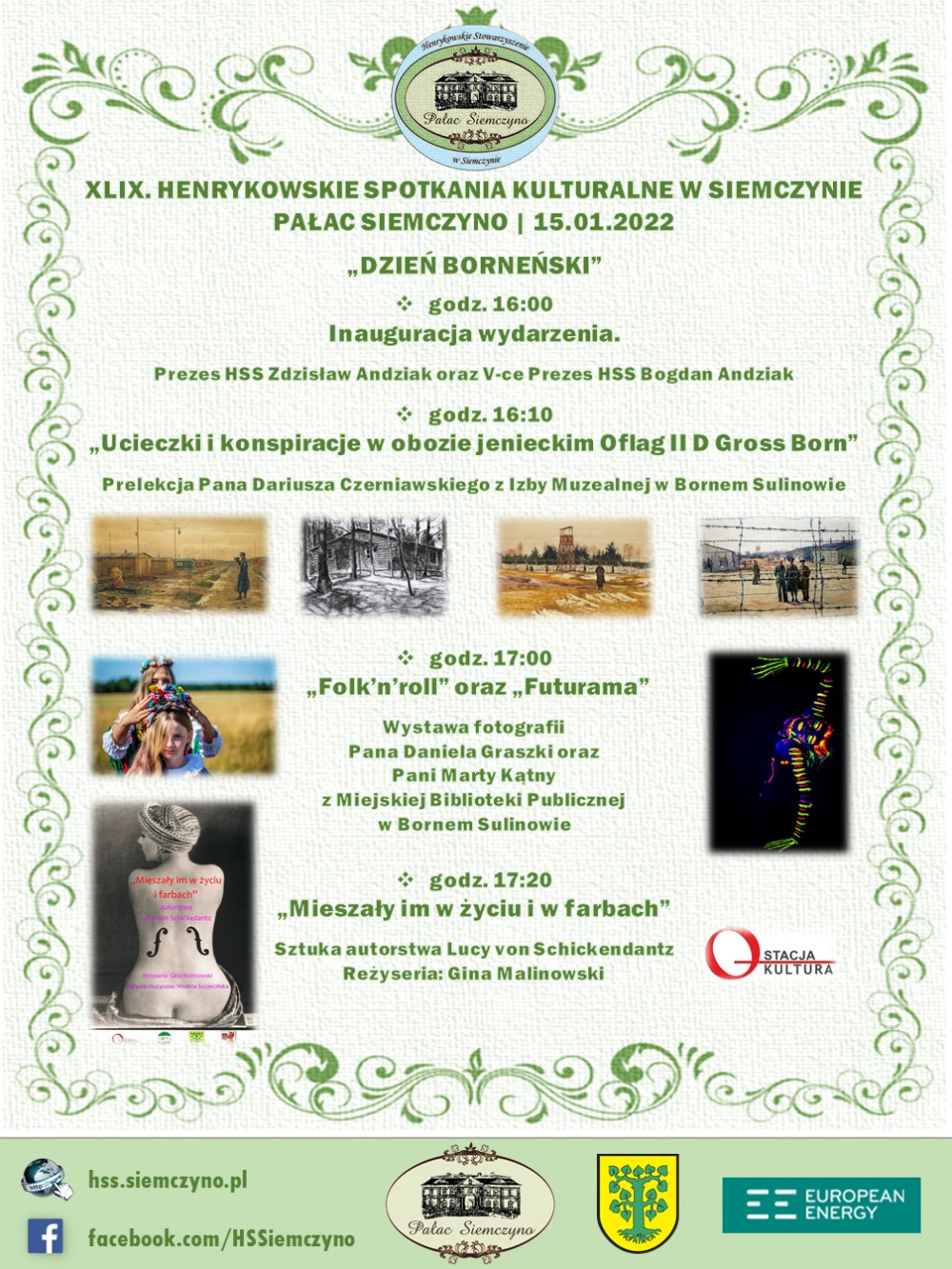 XLIX. Henrykowskie Spotkania Kulturalne w Siemczynie "Dzień Borneński"
