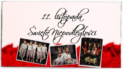 Uczestnicy zajęć wokalnych upamiętniają Dzień Niepodległości