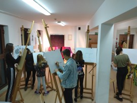 Intensywne skupienie w grupie starszej i młodszej :)