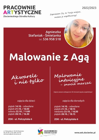Zajęcia w październiku