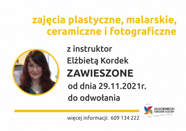 Zajęcia odwołane !