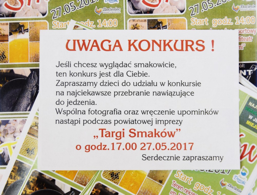 Targi smaków_konkurs dla dzieci