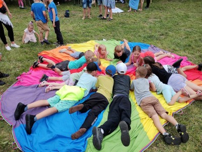 Świetliczankowe animacje podczas II Przeglądu Folklorystycznego "Z folklorem pod rękę" w Darskowie